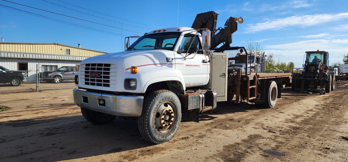 1999 GMC 7500 Boom S/A Truck w/ Hiab Picker