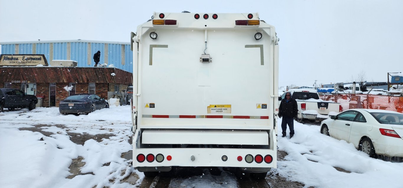 2006 International Workstar 7300 Side Loader Waste Collection Truck