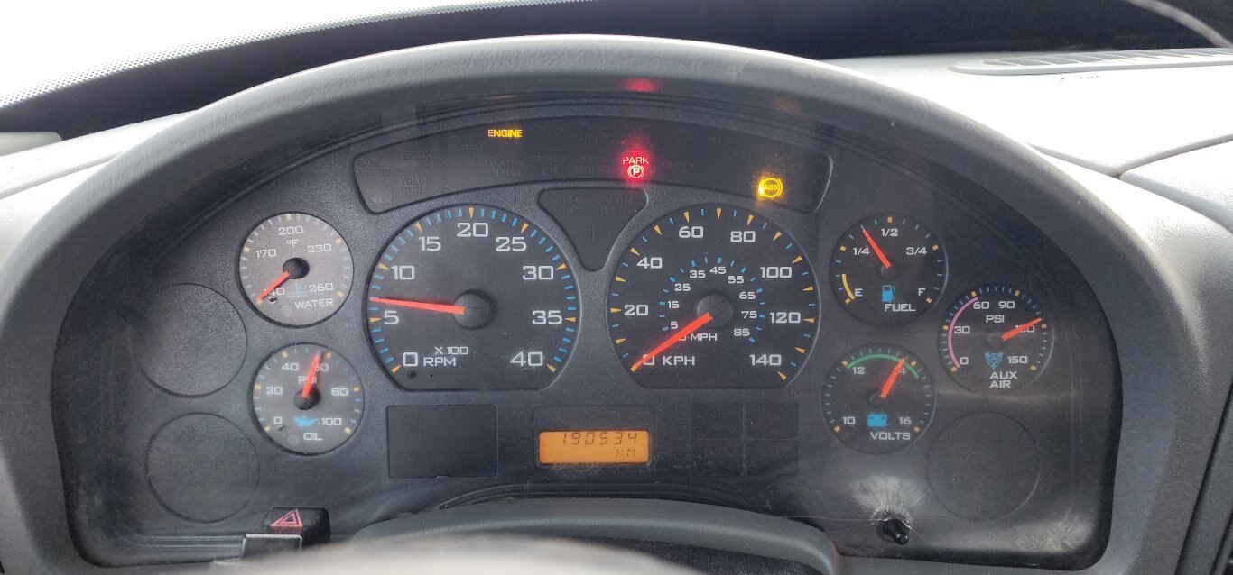 2007 International Sleeper Flatbed Truck