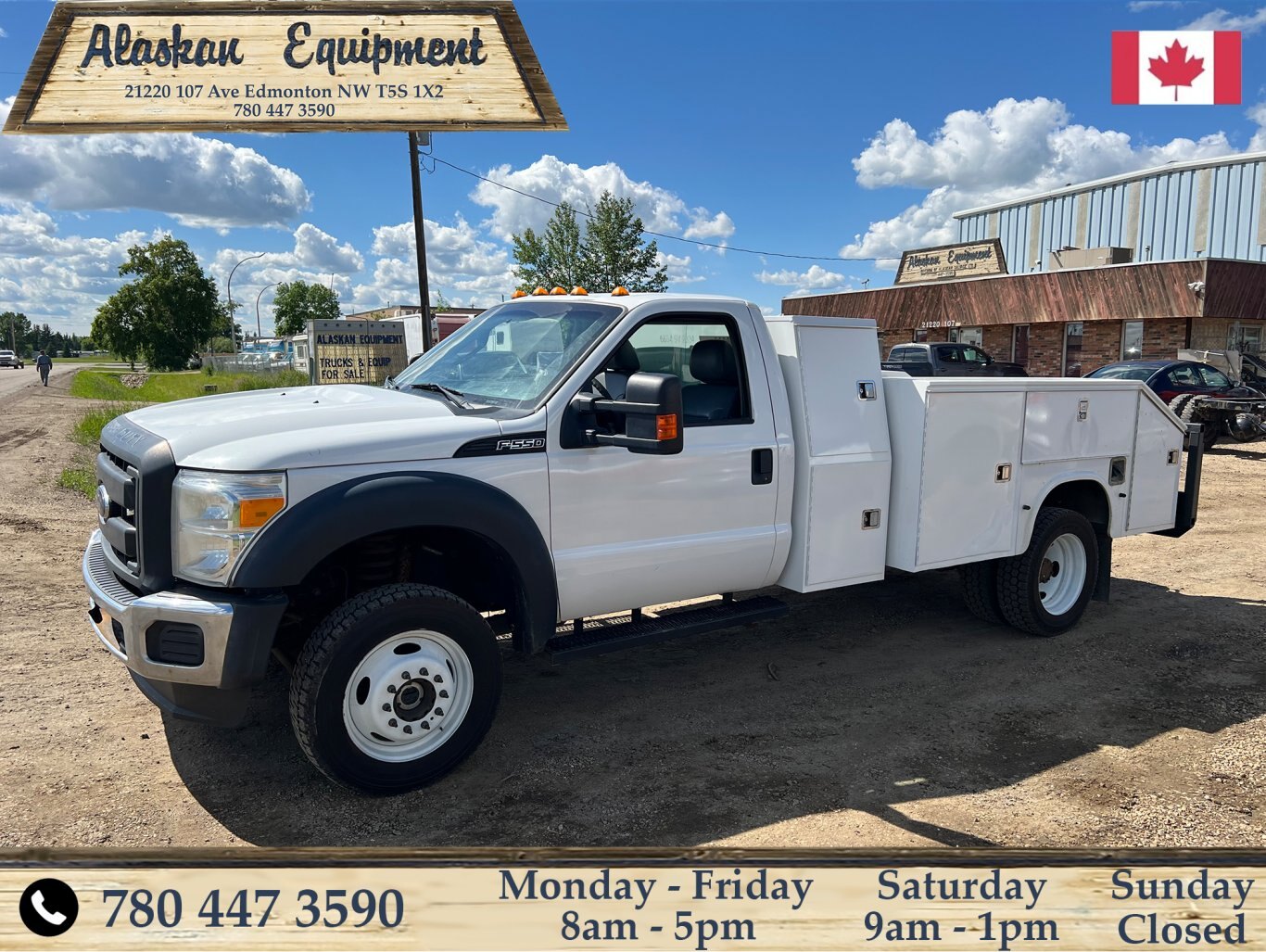 2015 Ford F-550 XL 4x4 Utility Truck