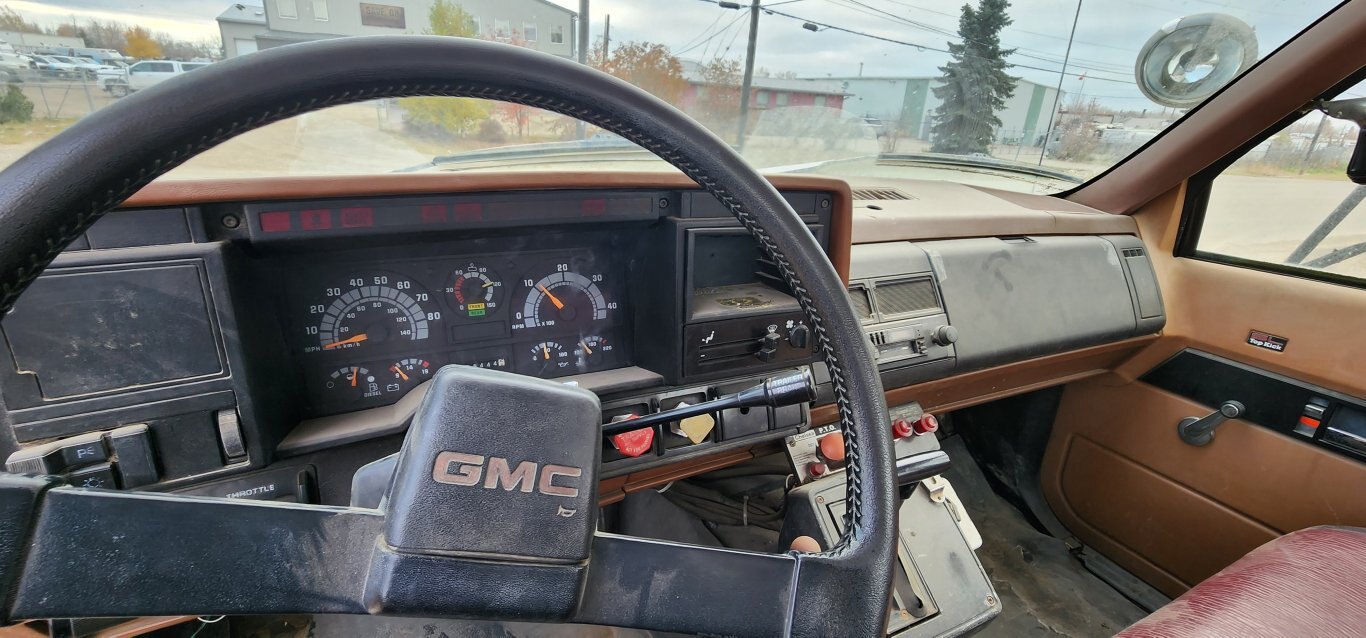 1991 GMC TopKick C7500 S/A Bucket Truck