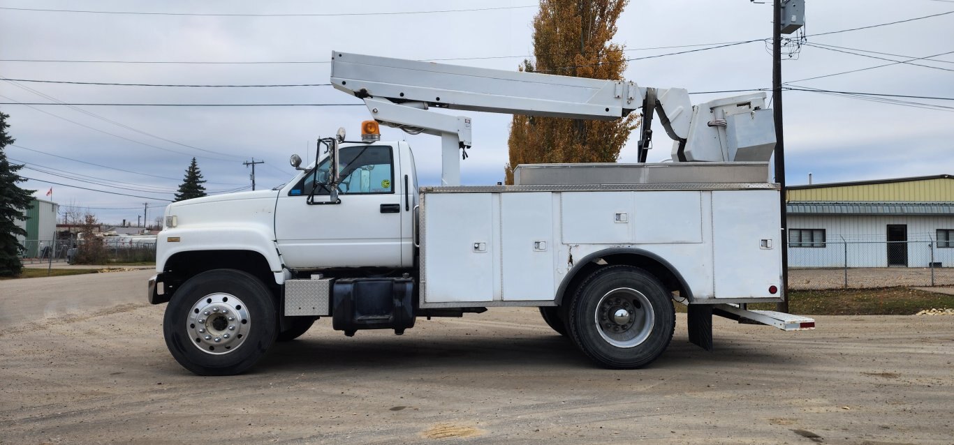 1991 GMC TopKick C7500 S/A Bucket Truck