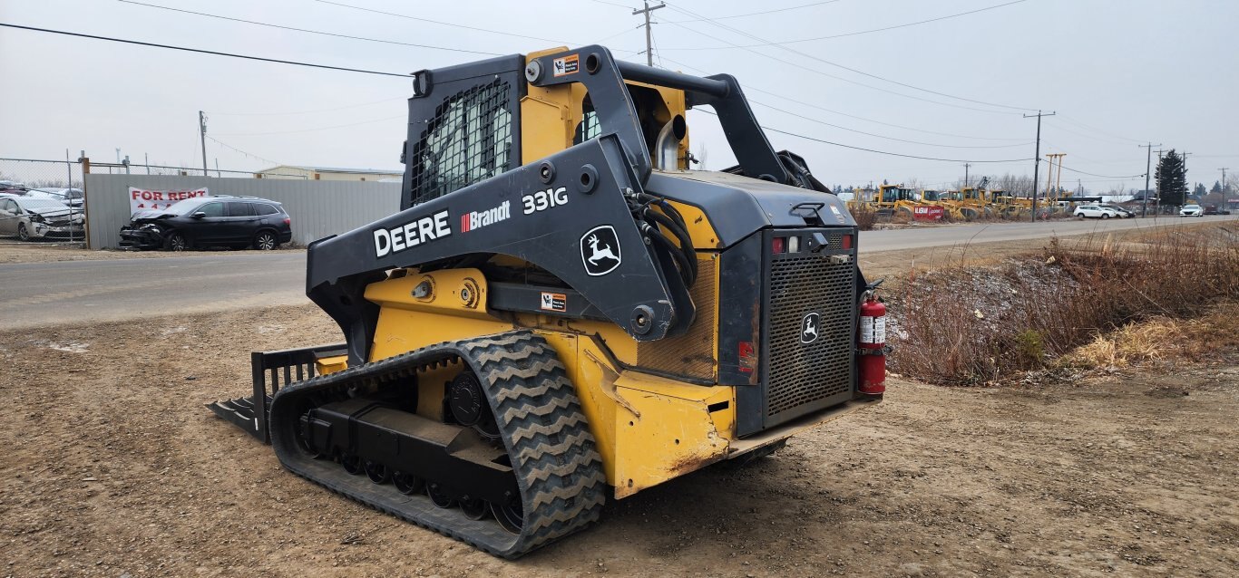 2017 John Deere 331G Skid Steer Loader