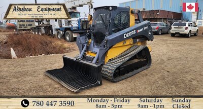 2017 John Deere 331G Skid Steer Loader