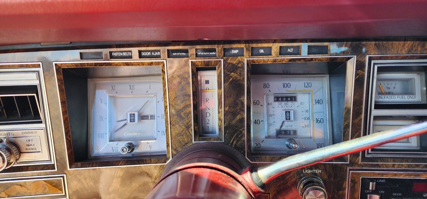 1979 Lincoln Continental 2 Door car