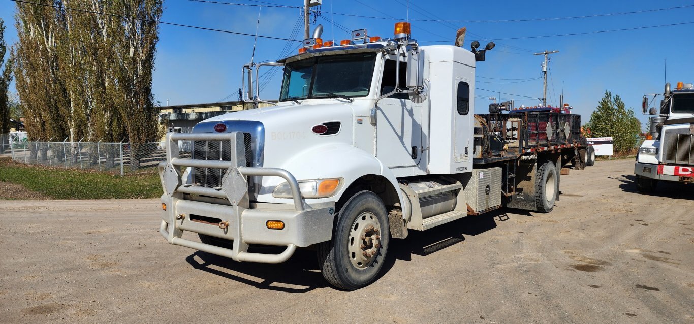 2009 Peterbilt 335 Sleeper Boom Truck S/A