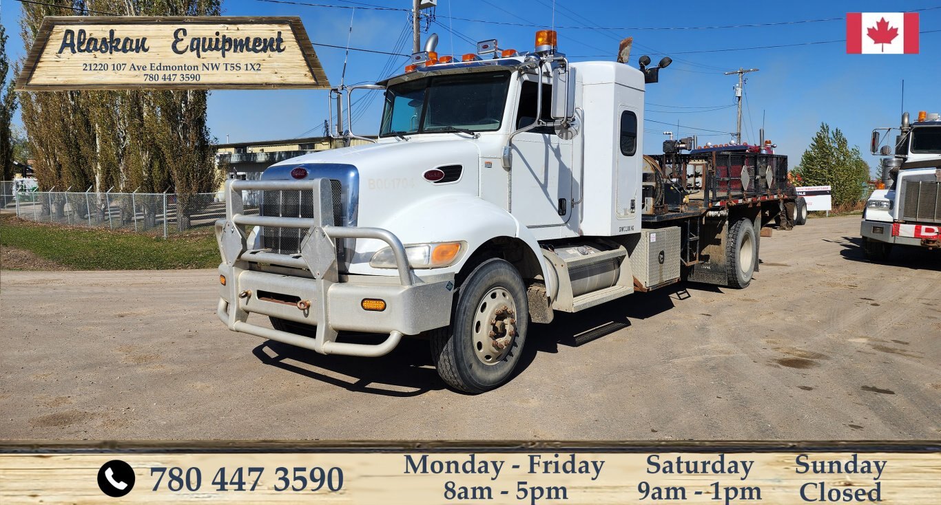 2009 Peterbilt 335 Sleeper Boom Truck S/A