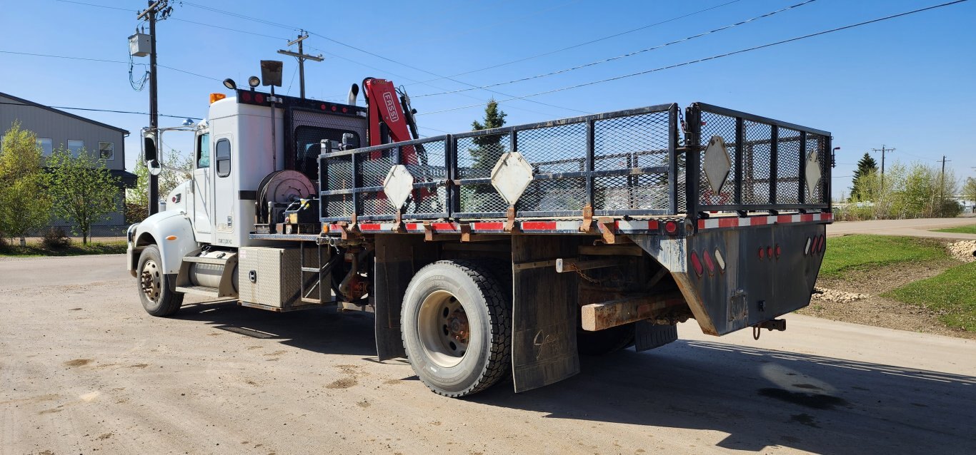 2009 Peterbilt 335 Sleeper Boom Truck S/A