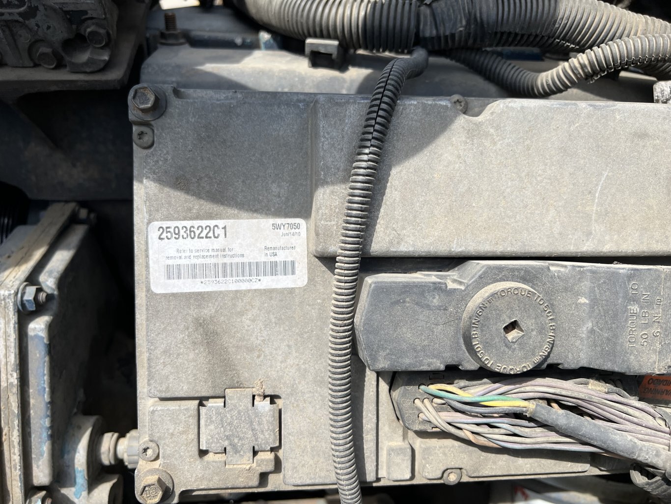 2001 International F4900 6x4 Vacuum Tanker Truck w/ 2008 Westech