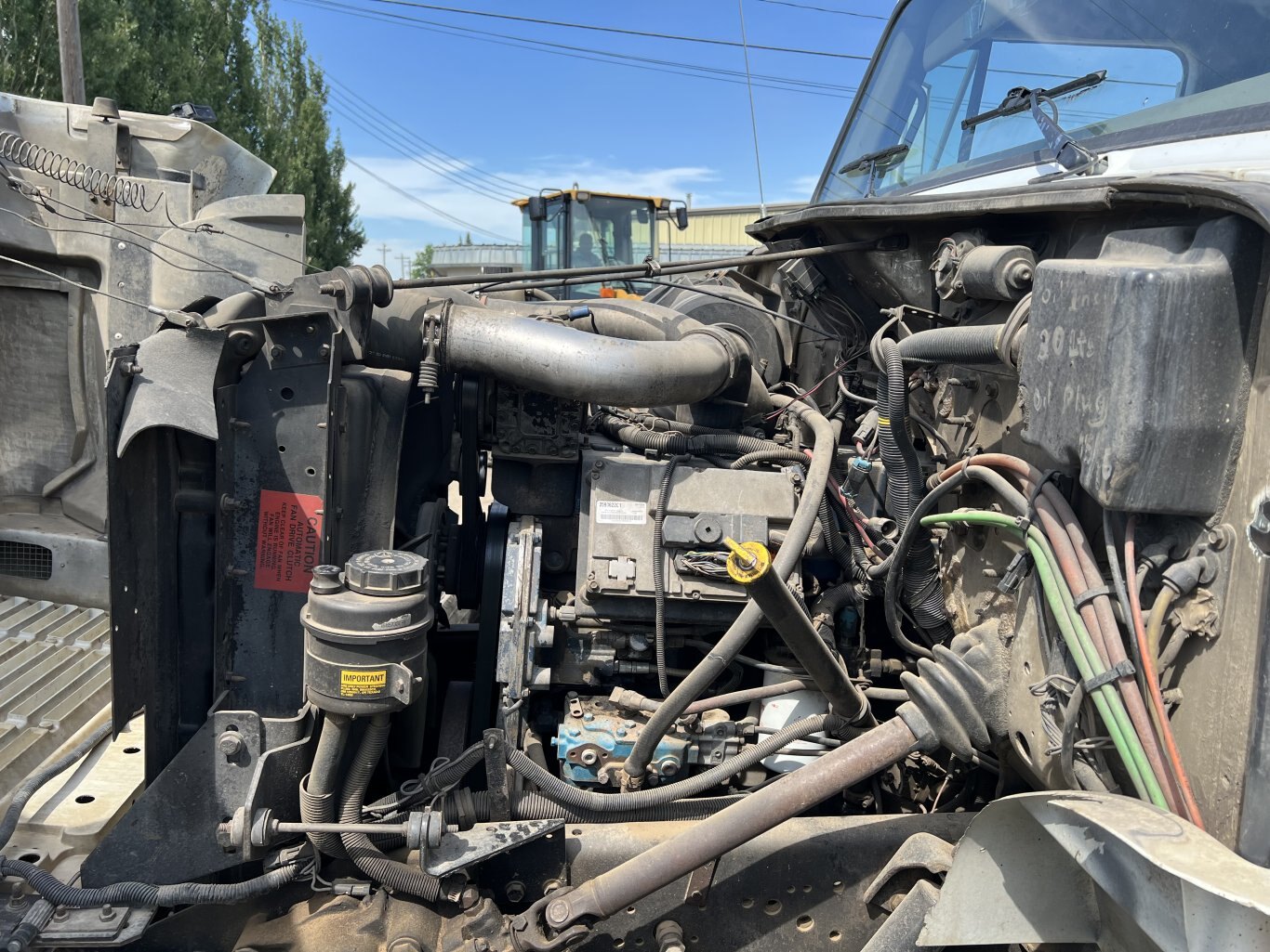 2001 International F4900 6x4 Vacuum Tanker Truck w/ 2008 Westech