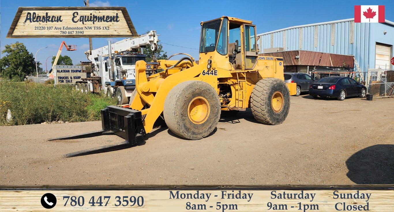 1990 John Deere 644E Wheel Loader