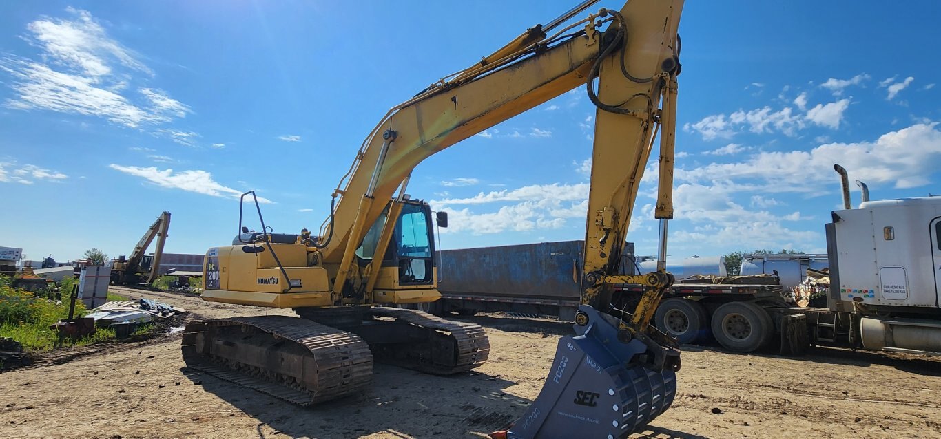 2006 Komatsu PC200LC 8 Tracked Excavator