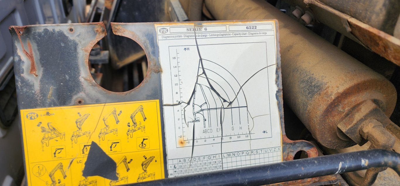 2008 Ford F550 Super Duty 4x4 Picker Deck truck