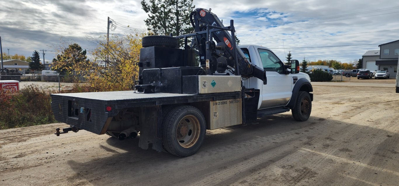 2008 Ford F550 Super Duty 4x4 Picker Deck truck