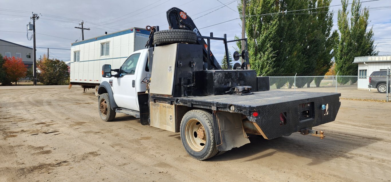 2008 Ford F550 Super Duty 4x4 Picker Deck truck