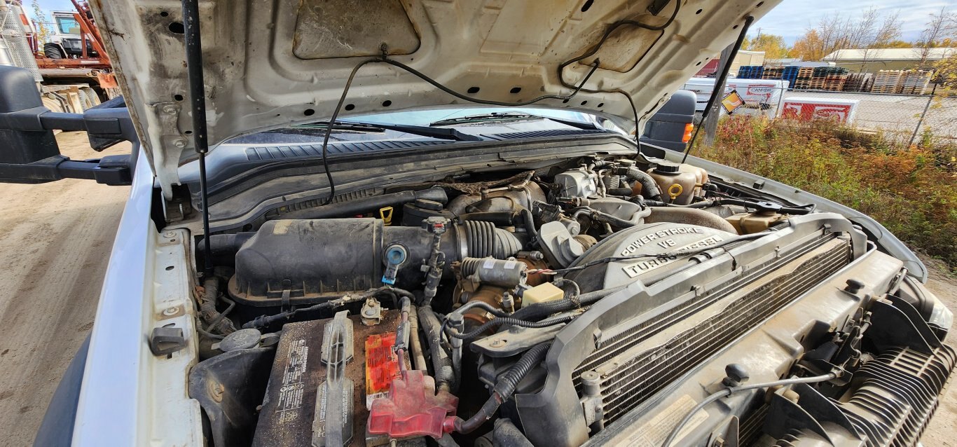 2008 Ford F550 Super Duty 4x4 Picker Deck truck