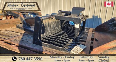 Skid Steer Skeleton Bucket w/ Grapple