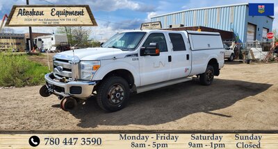 2016 Ford F350 XLT 4x4 Crew Cab Hi-Rail Pickup