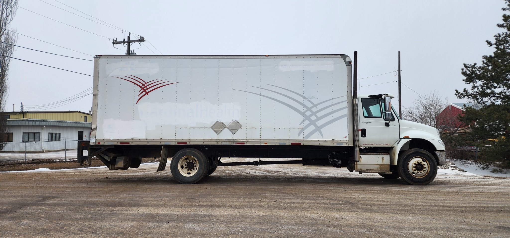 2015 International DuraStar 4300 S/A Van Body Truck