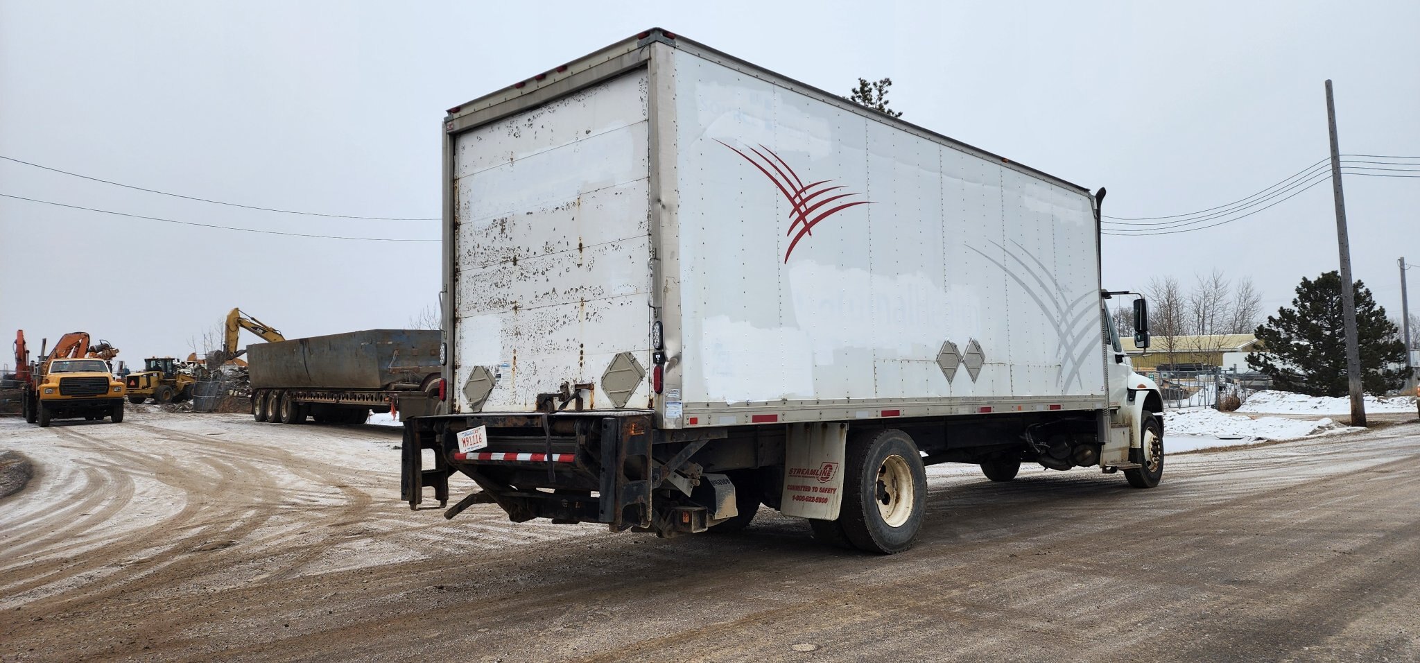 2015 International DuraStar 4300 S/A Van Body Truck