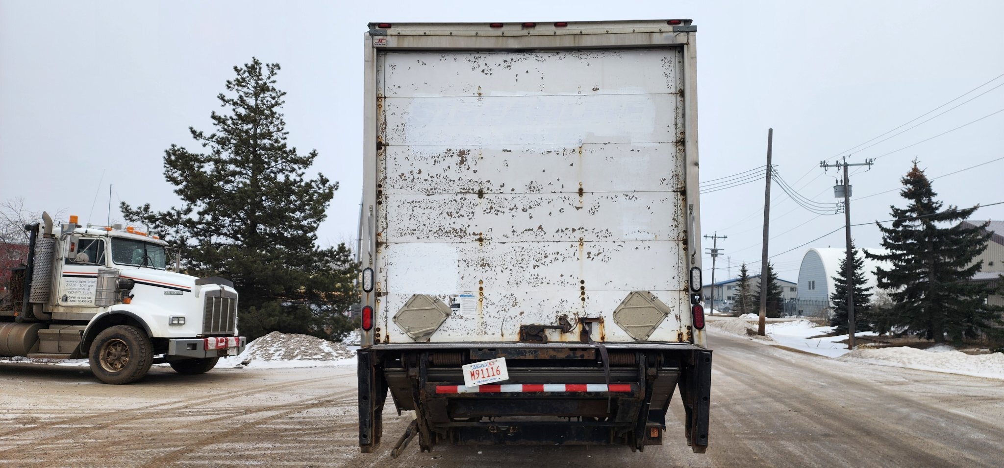 2015 International DuraStar 4300 S/A Van Body Truck