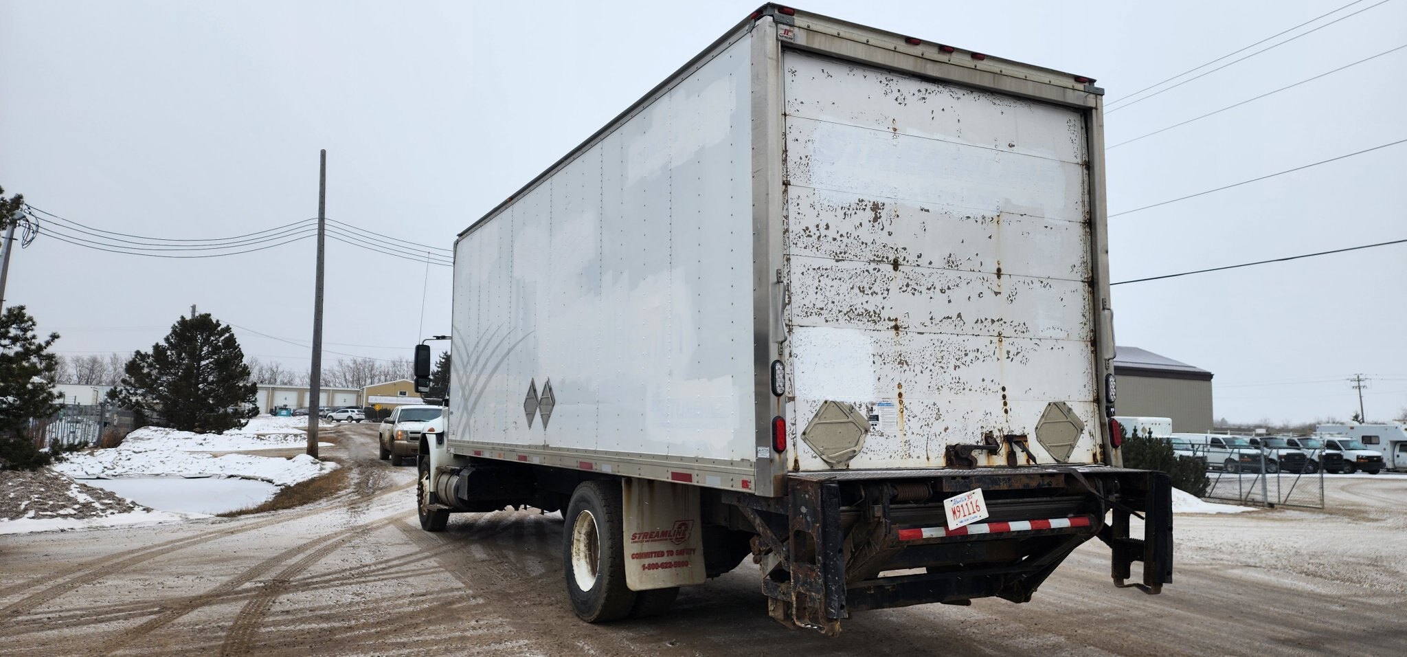 2015 International DuraStar 4300 S/A Van Body Truck