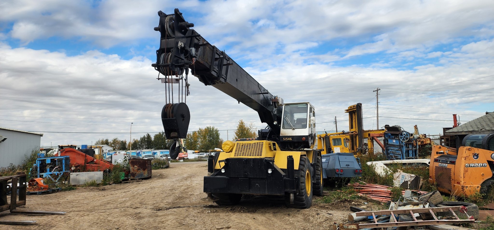 P&H Omega 20 Ton Rough Terrain Crane