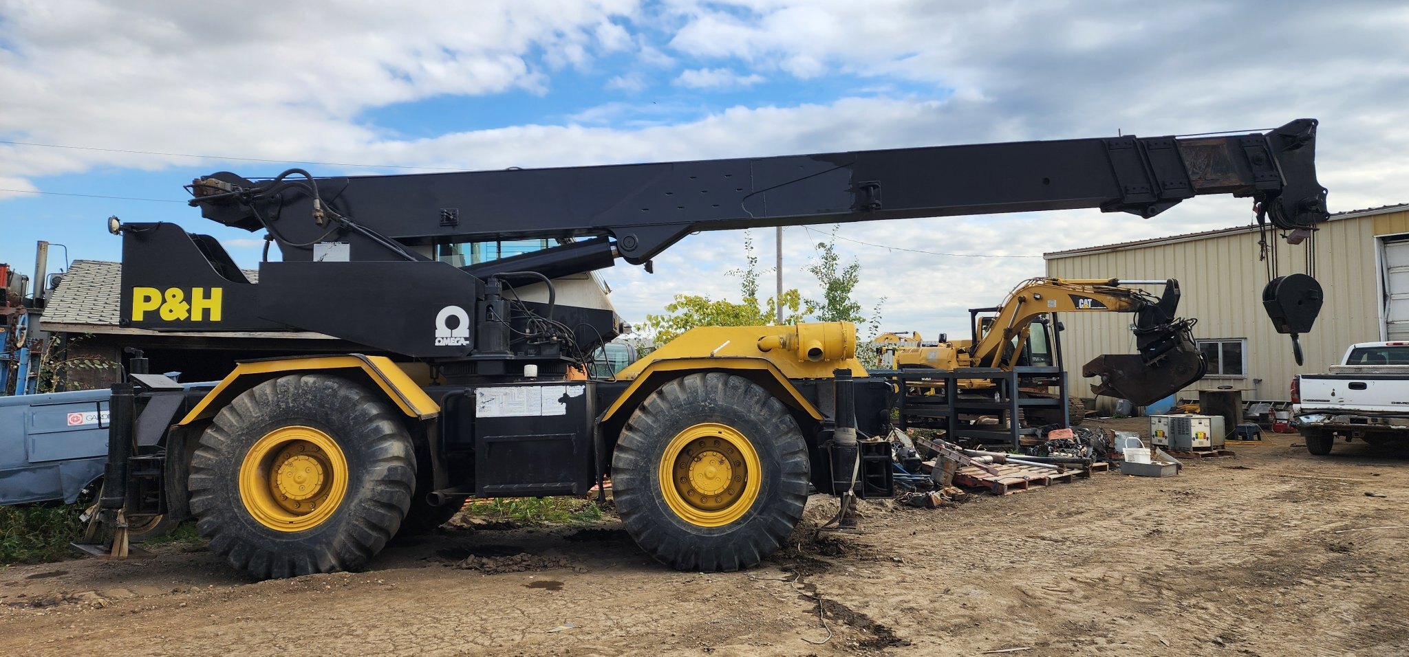 P&H Omega 20 Ton Rough Terrain Crane