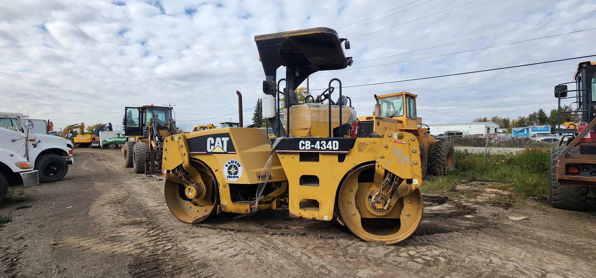 2005 Cat CB434D Double Drum Roller