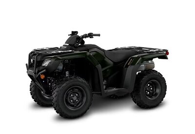2027 Honda Rancher TRX420 Manual Shift Black Forest Green