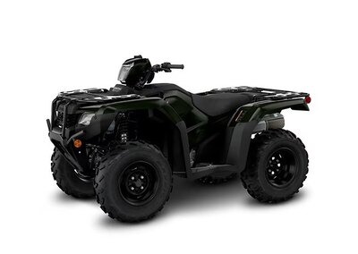 2027 Honda Foreman 520 Manual Shift Black Forest Green