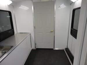 2024 Cargo Mate 8 x 24 Trailer modified for negative air pressure for asbestos removal