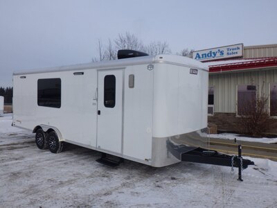 2026 CARGO MATE SILVER CROWN EDITION 8.5 X 24 OFFICE TRAILER #805330