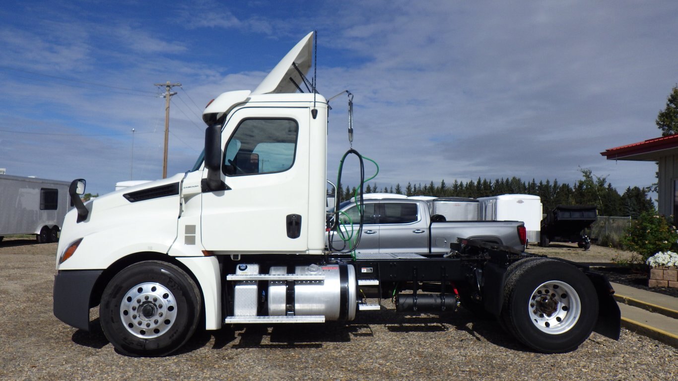 2019 FREIGHTLINER CASCADIA EVOLUTION T12642ST SINGLE AXLE DAY CAB #4102