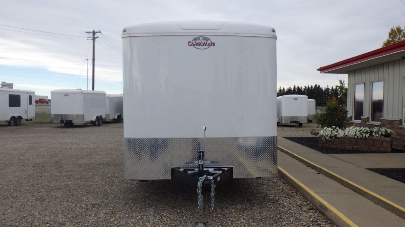 2024 CARGO MATE SILVER CROWN EDITION 8 X 24 OFFICE TRAILER #494350