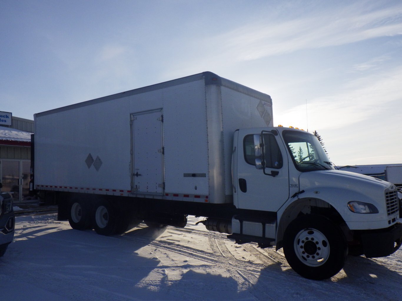 2018 Freightliner M2 106 Tandem with 26 Ft Dry Van #3442