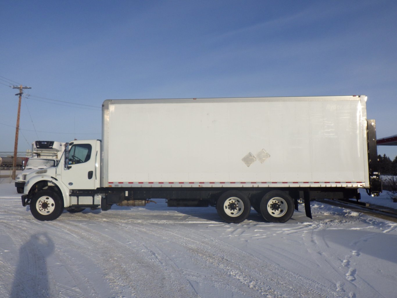 2018 Freightliner M2 106 Tandem with 26 Ft Dry Van #3442