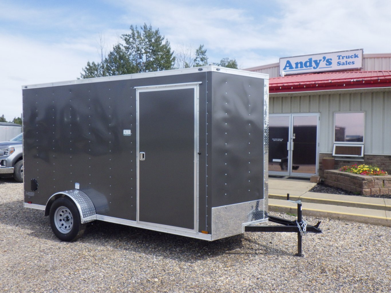 2026 CARGO MATE E SERIES 6 X 12 SINGLE AXLE TRAILER #804802