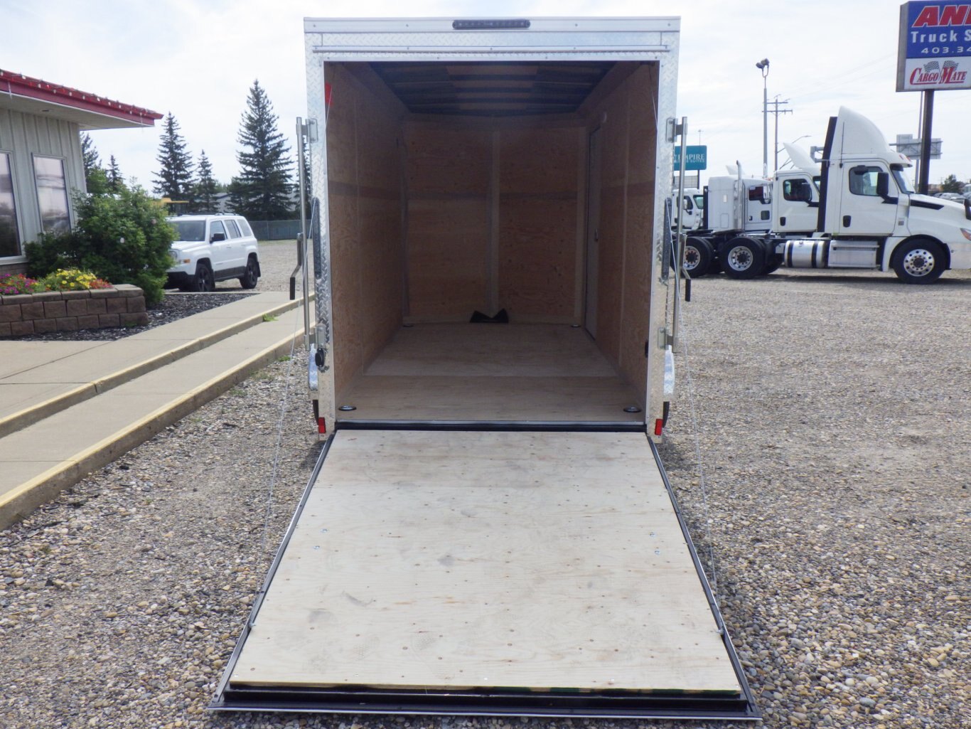 2026 CARGO MATE E SERIES 6 X 12 SINGLE AXLE TRAILER #804802