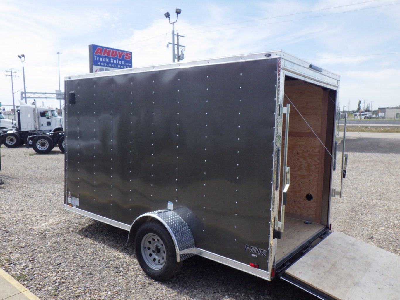 2026 CARGO MATE E SERIES 6 X 12 SINGLE AXLE TRAILER #804802