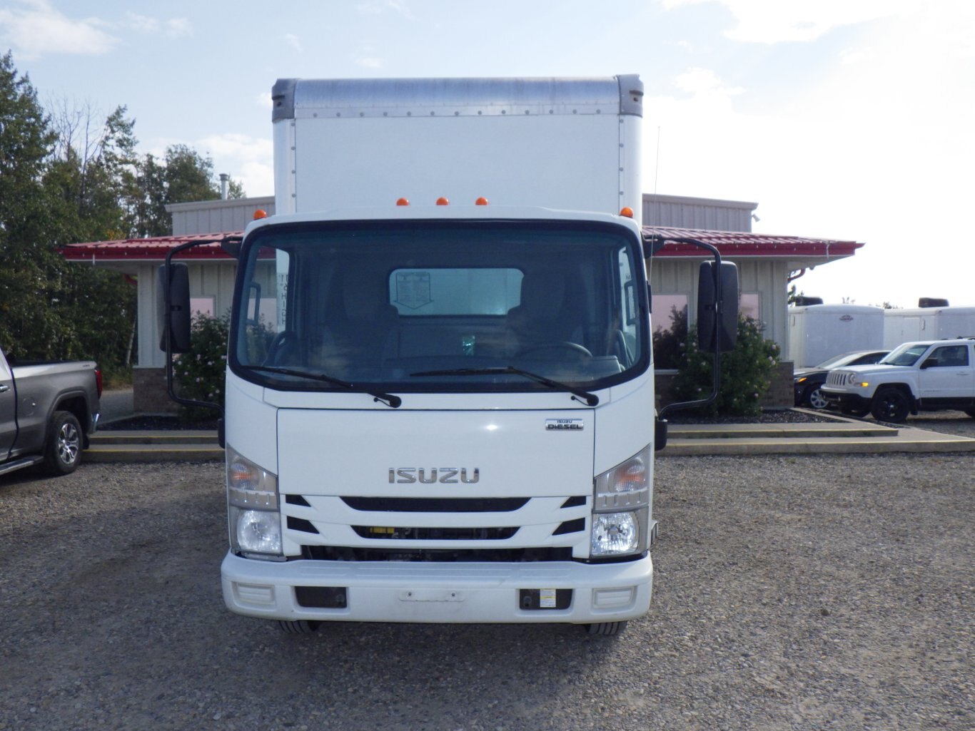 2018 ISUZU NQR LIGHT DUTY BOX TRUCK #0826