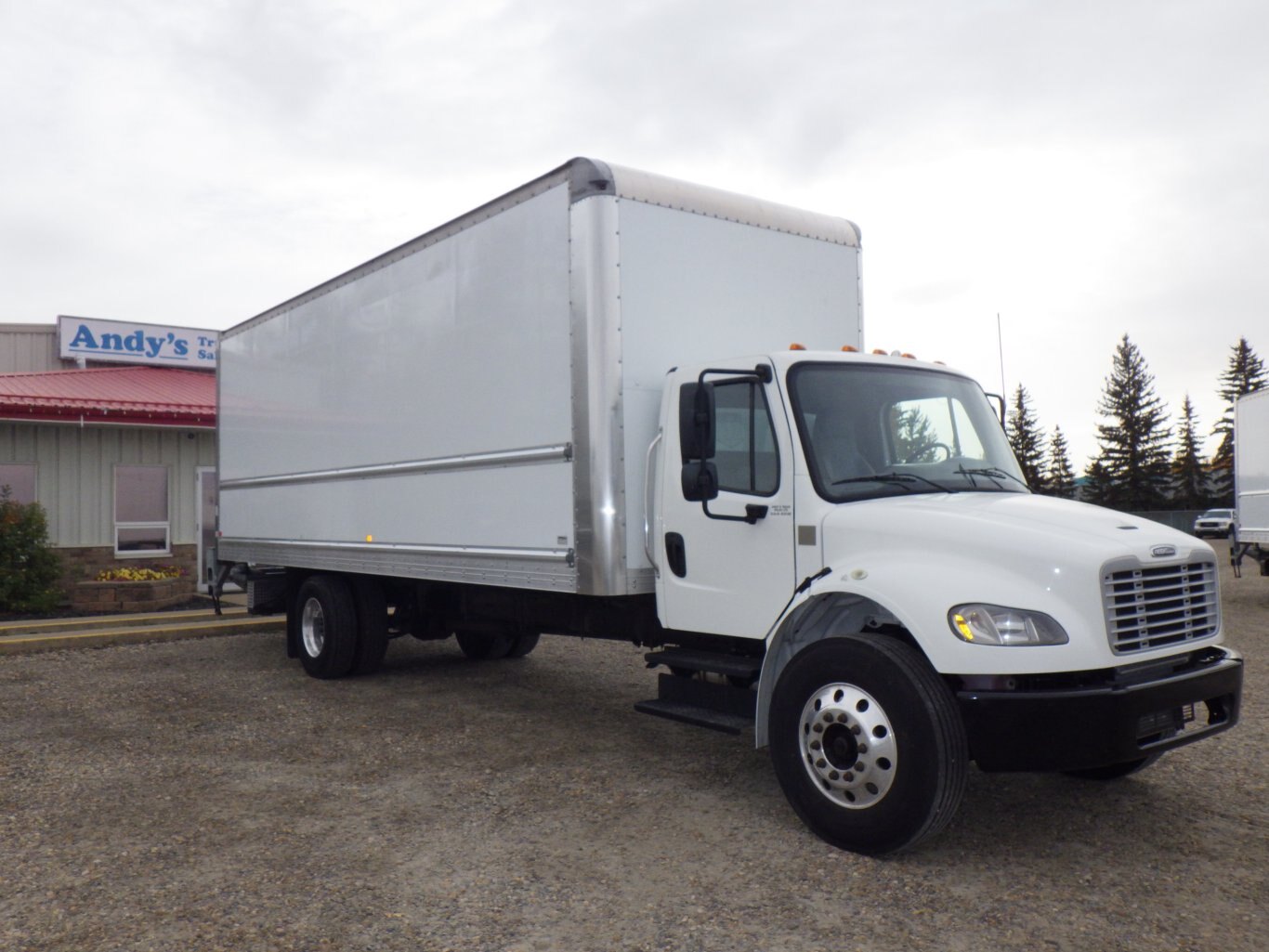 SOLD 2019 FREIGHTLINER M2 106 with 26 FT DRY VAN #3974