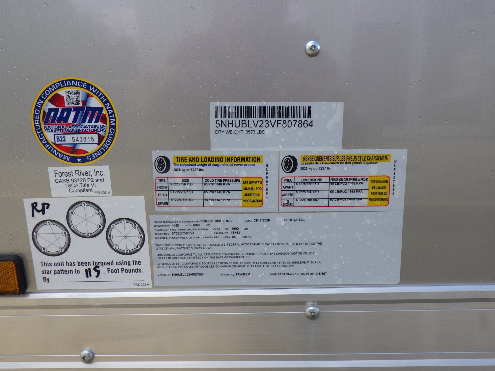 2027 Cargo Mate Blazer 8.5 x 20 Enclosed Trailer #807864