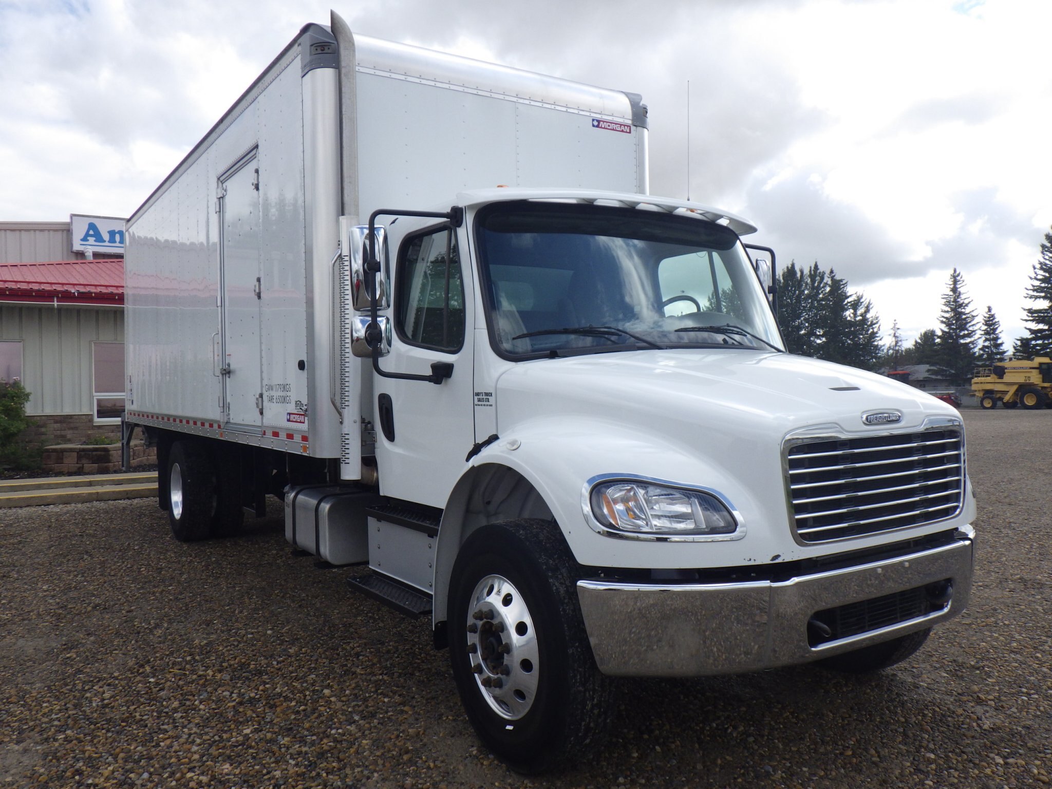 2021 Freightliner M2 106 with 24 Ft Morgan Dry Van #5769