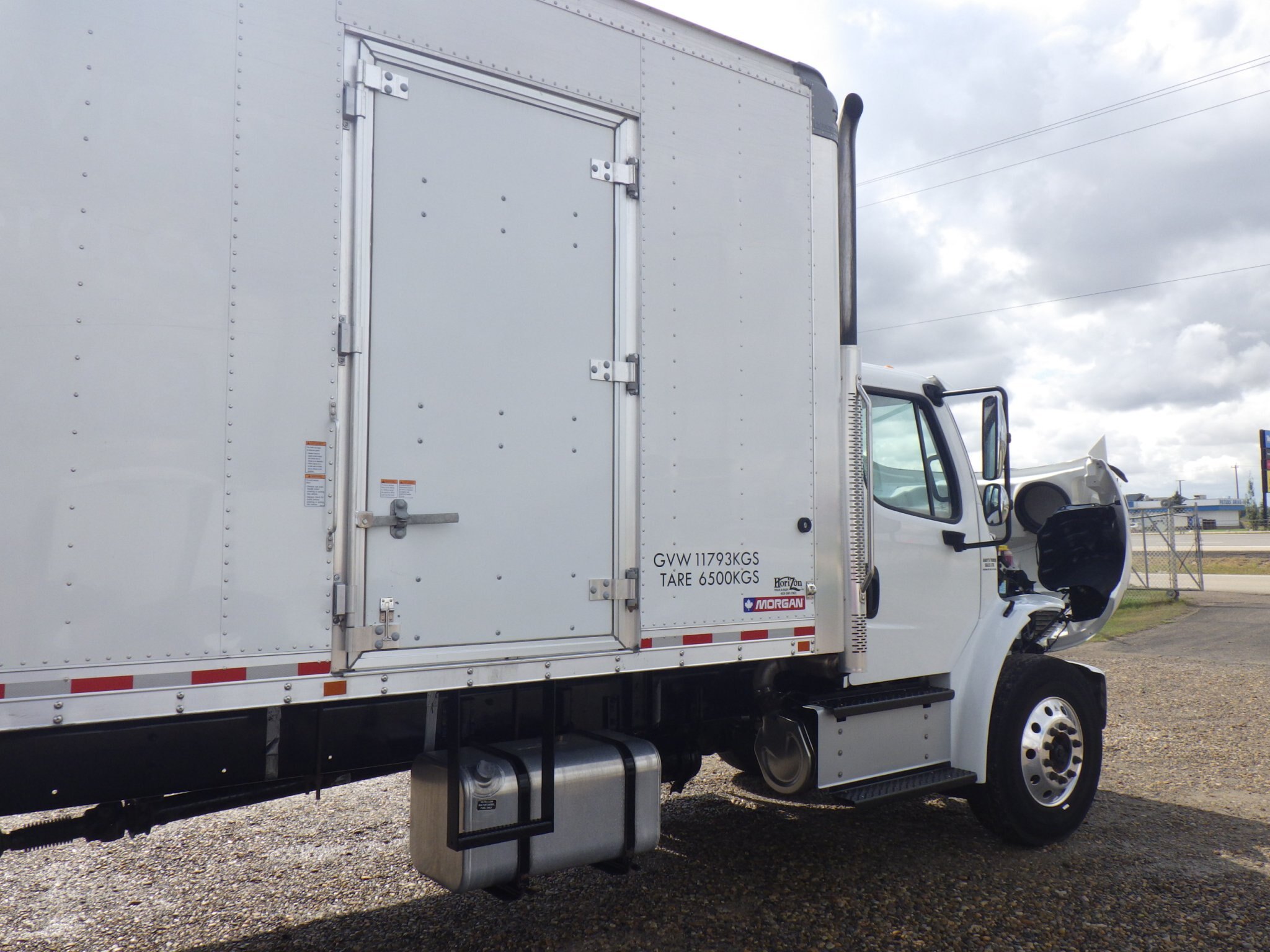 2021 Freightliner M2 106 with 24 Ft Morgan Dry Van #5769