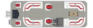 2025 Armada Drakkar K 228 FISH BLACK OUTER SHEET 2 Tubes