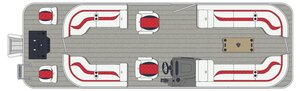 2025 Armada Drakkar K 248 FISH BLACK Outer Sheet 3 Tubes