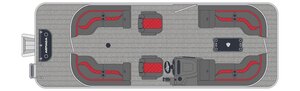 2026 Armada Drakkar 23QL 2 tubes Black Outer Sheet