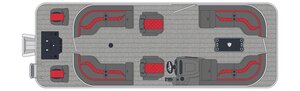 2026 Armada Drakkar 23 Fish 2 tubes Ice Blue Outer Sheet