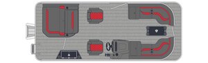 2026 Armada Drakkar 21SB 3 tubes Ice Blue Outer Sheet